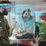 Comment Créer Mon Espace Professionnel Sécurisé en Mode Simplifié bureau-professionnel-moderne-avec-cadenas-numerique