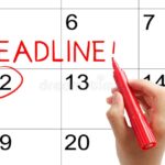 Quelle Est La Date Limite Pour Faire Un Don Afin De Réduire L'IFI calendrier-avec-une-date-limite-marquee-en-rouge