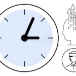 horloge-et-calendrier-avec-personne-reflechissant