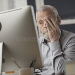 Que Faire Si Mon Dossier De Retraite Est Bloqué Et Comment Le Débloquer personne-frustree-devant-ordinateur-bureau-retraite